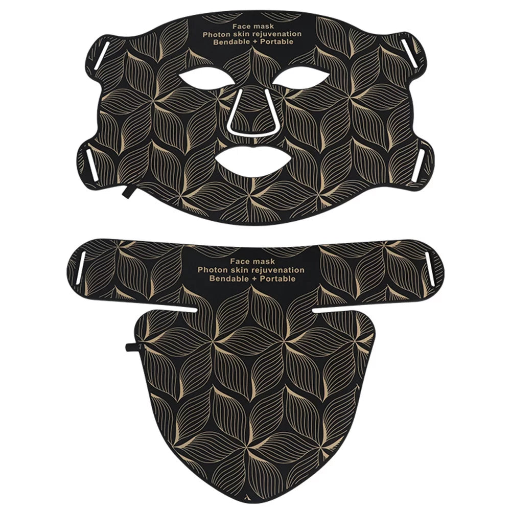 Wireless Crown Photon LED Face Mask, 8-Color Rechargeable Light Beauty Mask