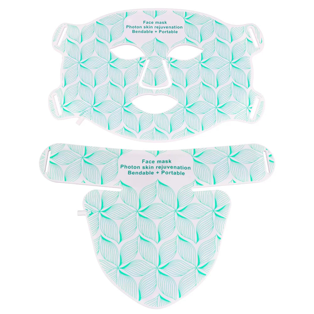 Wireless Crown Photon LED Face Mask, 8-Color Rechargeable Light Beauty Mask