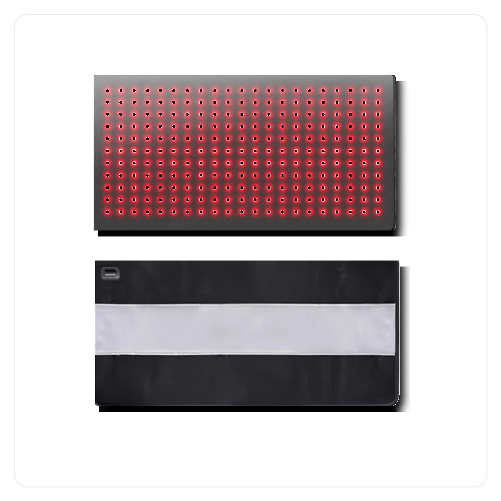 242 LED Red Light Therapy Pad, 660nm + 850nm Multi-Spectrum Body Light Pad for Home Use