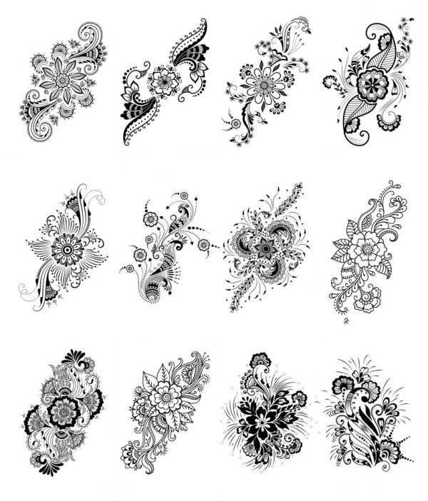 Tattoo sticker sets