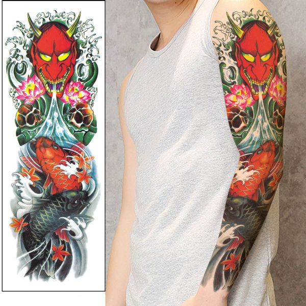 Realistic tattoo sleeve transfers