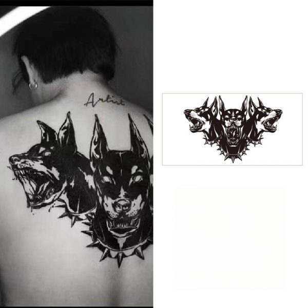 Chest and Back Body Art Sticker