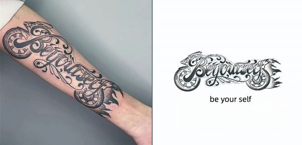 arm temporary tattoo stickers