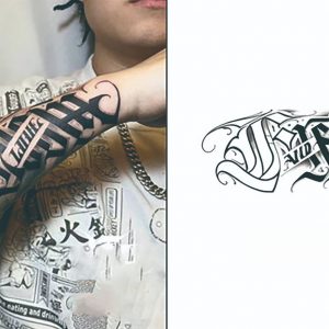 arm temporary tattoo stickers