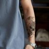 Half-Sleeve Animal Designs fake tattoo stickers