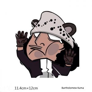 Bartholomew Kuma Window Decals