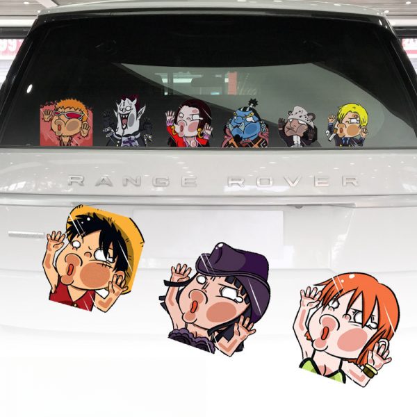 One Piece Car Window Decals