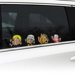 One Piece Car Window Decals